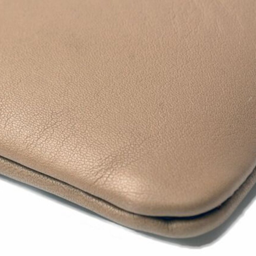Celine Clutch Pouch Clutch Bag Ipad Case Bicolor Primary Red Beige - Picture 4 of 8